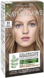 Coloration sans ammoniaque 8.0 Blond Lumineux