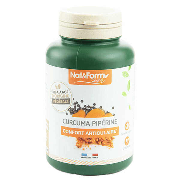 Original Curcuma Pipérine 200 gélules végétales