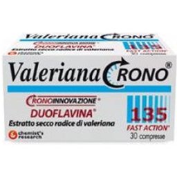 Valeriana Crono 135 Con Duoflavina Fast Action 30 Compresse