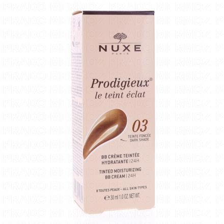 Prodigieux BB Crème Hydratante Teintée teinte foncée 03