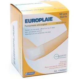 Europlaie Pansement Stérile 10x8cm 5 Unités