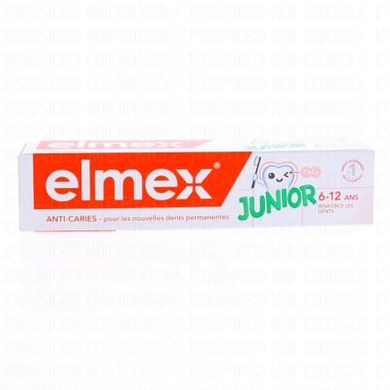 Dentifrice Anti-Caries Junior 6-12 ans tube 75ml
