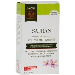 - Safran Stress Emotionnel 15 gélules
