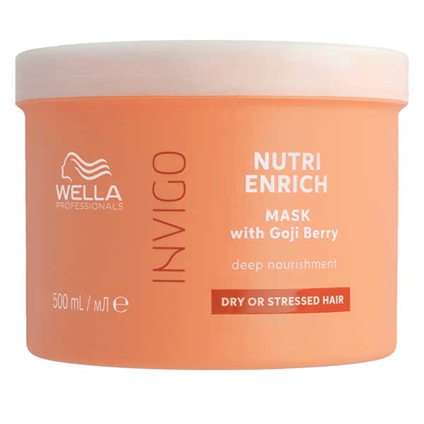 Invigo Nutri Enrich Masque nourrissant pour cheveux secs ou fragilisés 500ml