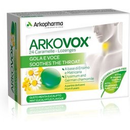 Arkovox comprimés de menthe et d'eucalyptus 24 pcs
