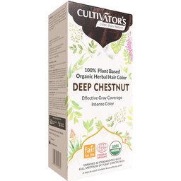 Teinture biologique de châtaigne foncée du cultivateur 100g