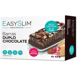 Barras Duplo Chocolate 4x42g