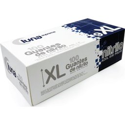 Gants Nitrile Bleu Non Poudrés Taille XL 100uts