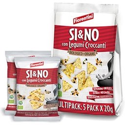 Bio Si&No Légumineuses Croquantes Pack 5x20g