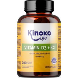 Vitamine D3 + K2 avec Oméga 9 200caps