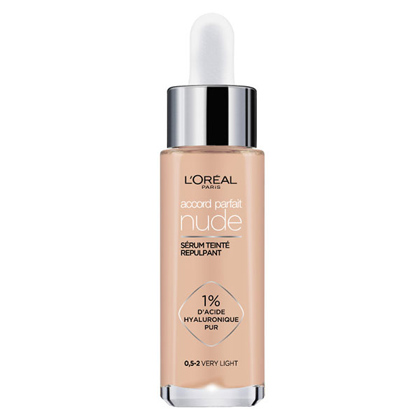Accord Parfait Nude Sérum Teinté Repulpant 0,5-2 Very Light 30ml