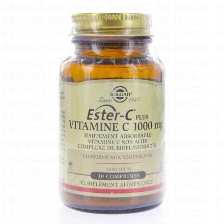 Ester C plus 1000 vitamine C 30 comprimés