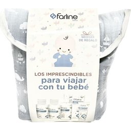 Pack Trousse Voyage Bébé Gris