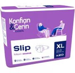 Change Complet Slip Maxi+ Xl - Paquet 20 changes complets