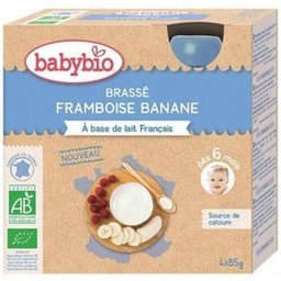 Babybio Gourde Brasse Framb/Banane B 6M