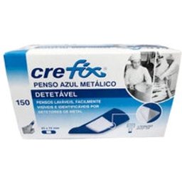 Detectable Vendaje Metálico Azul 150uds