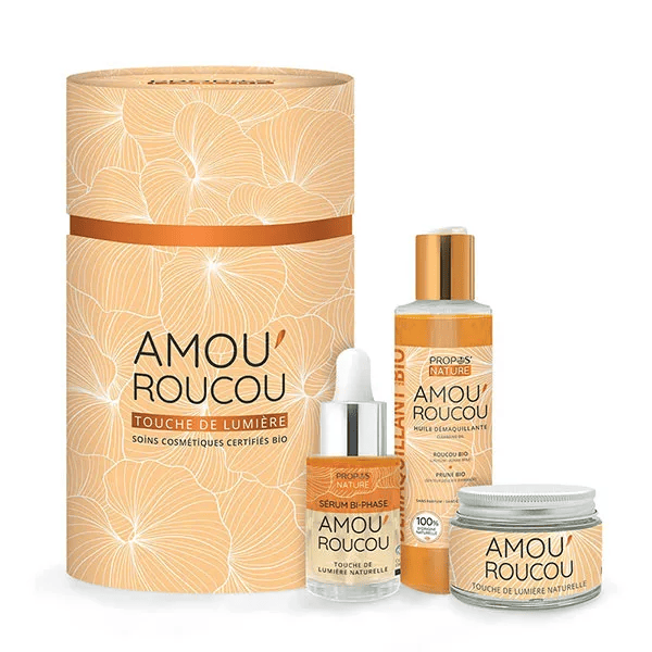 Coffret Amou'Roucou 3 soins Bio pour l'éclat