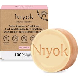 Shampooing Solide 2 en 1 + Après-shampooing Soft Blossom 80 g