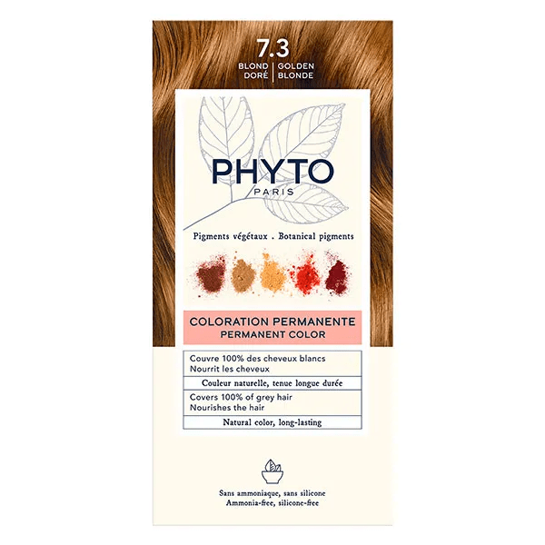 PhytoColor Coloration Permanente N°7.3 Blond Doré