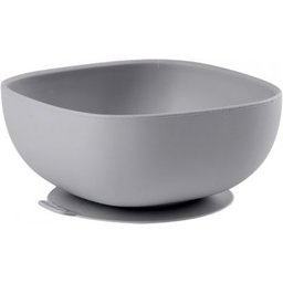 Beaba Bol Silicone Ventouse Grey 1unité