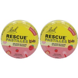 Rescue Kids Pastilles Fraise Sans Alcool Sans Sucre