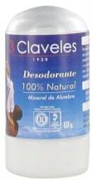3 Clavelés Présentoir Déodorants Naturels 12 U. - Bloc 60 g