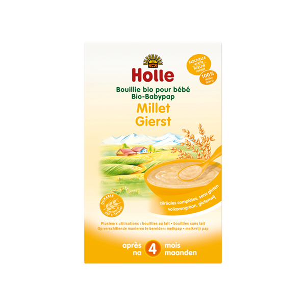 Bouillie Millet Sans Gluten Bio +4m 250g