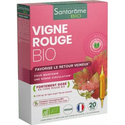 Vigne Rouge Bio Retour Veineux 20 Ampoules
