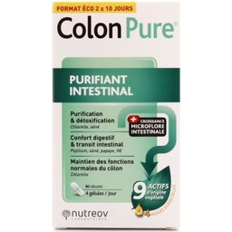 Nutreov ColonPure Purifiant Intestinal 80 Gélules