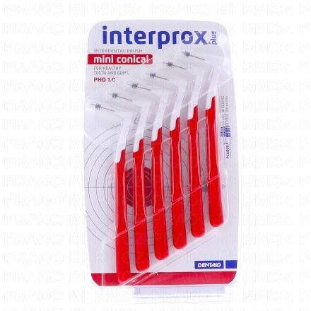 Plus 90° Brossettes interdentaires conical mini conical 1.0 mm
