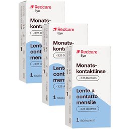 Redcare Eye Lentille de contact mensuelle -3.25 dioptries