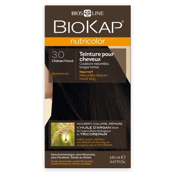Nutricolor Coloration pour Cheveux 3.0 Chatain foncé 140ml