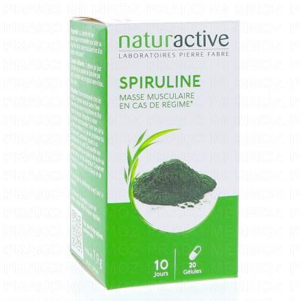 Elusanes Spiruline 20 gélules