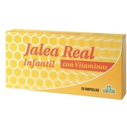 Royal Jelly pour enfants avec vitamines 20 flacons