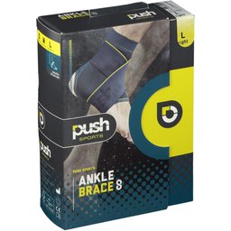 Push Sports Ankle Brace 8 Chevillère Droite Large 25,5 - 28,5 cm