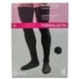 long stocking (A-F) lacet normal compression couleur bleu T-3 1 pc