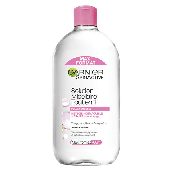 SkinActive Solution Micellaire Tout en 1 Peau Sensible 700ml