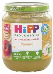Mes Premiers Fruits Pommes dès 4/6 Mois Bio 125 g - Pot 125 g