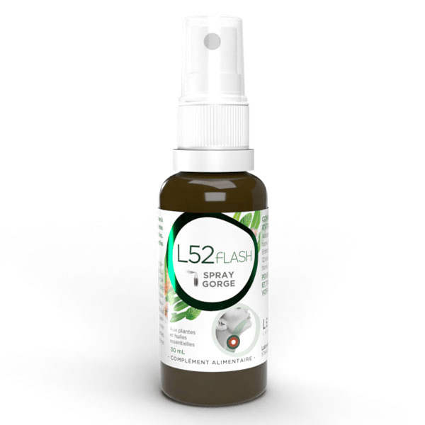 L52 Flash Srpay buccal aux plantes et huiles essentielles 30 ml