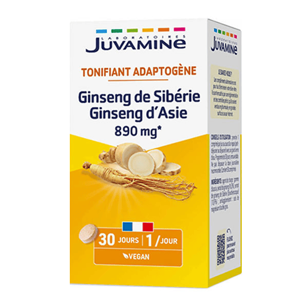 Ginseng max, vitalité, 30 comprimés