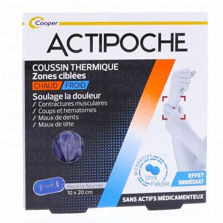 Coussin thermique zones ciblées 10x20cm