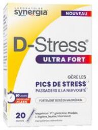 D-Stress Ultra Fort 20 Sachets - Boîte 20 sachets