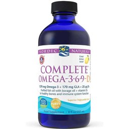 Nordic Naturals Complete Omega 3 1270 mg + 170 mg GLA