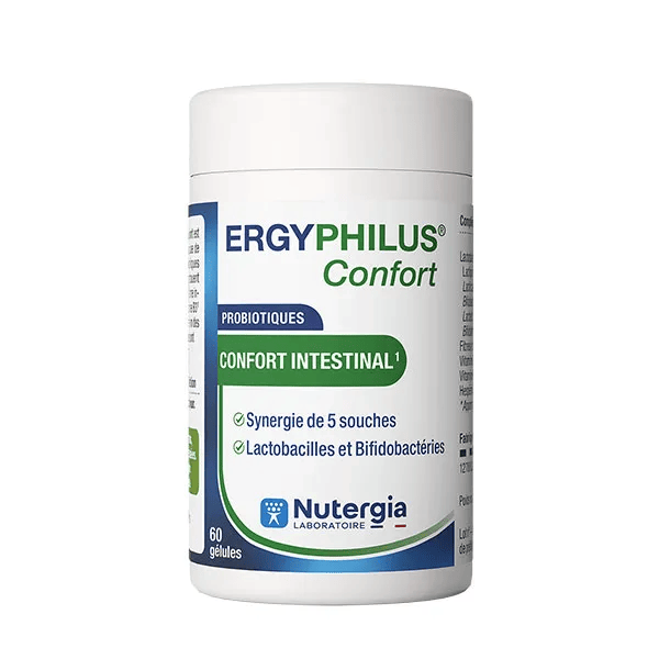 Ergyphilus Confort Probiotiques Confort Intestinal 60 gélules