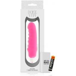Genius Vibrator Silicone Rose 1pc