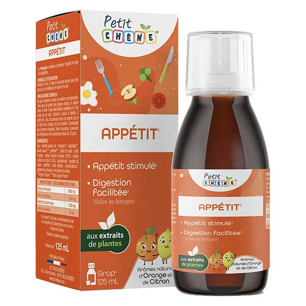 Sirop Appétit 125ml