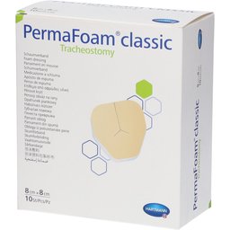 PermaFoam Tracheostomy 8x8cm