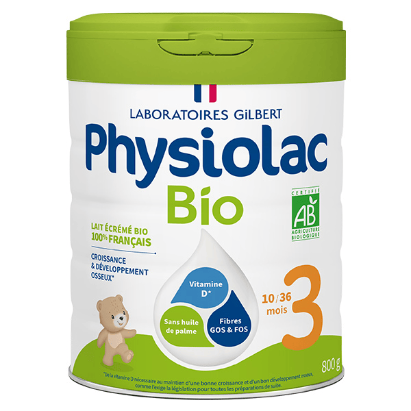 Bio Lait Croissance 3ème Âge 800g