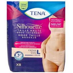 Tena Silhouette Plus Crème Taille Haute L