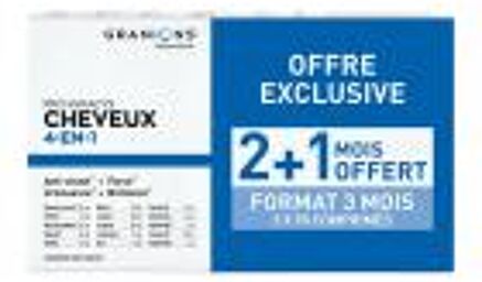 Pro Keracys Cheveux 4en1 Lot de 3 x 90 Comprimés dont 90 Comprimés Offerts - Lot 3 x 90 comprimés
